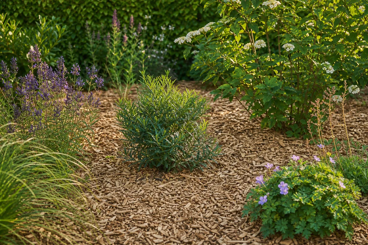 Paillage jardin : bien choisir, doser et poser son paillis